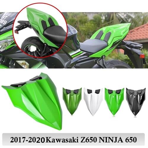 Passenger Rear Seat Cowl Cover Fairing Pillion For Kawasaki Ninja 650 Z650 EX650 2017 2018 2019 2020 Motorcycle Accessories New
