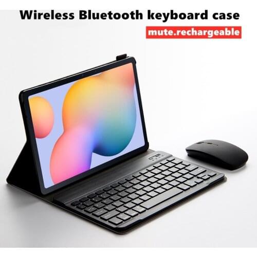 Case For Samsung Galaxy Tab S7 11" 2020 SM-T870 T875 Tablet Protective Bluetooth keyboard Protector Cover PU Leather Case mouse