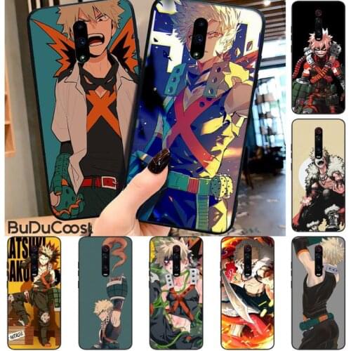 Boku No Hero Academia Anime Phone Case for RedMi 5 5plus 6 Pro 6A S2 4X GO 7A 8A 7 8 9 K20 case
