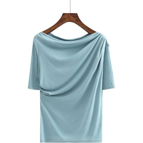 2020 New Cotton Soft Loose Shirts Hot Sale Summer Solid Elegant Shirt Women Fashion Basic Tops 11 Colors Plus Size M-7XL