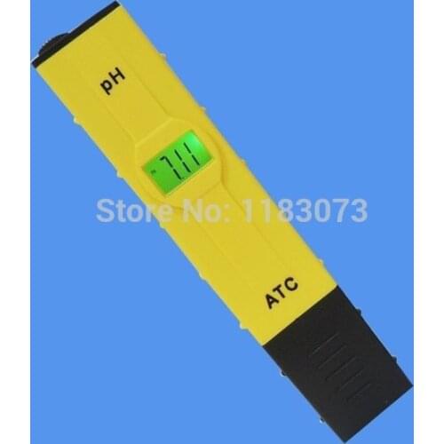 Pen Water PH Meter Digital LCD Monitor Aquarium Tester With Temperature Compensation Industries Monitors Free Shipping
