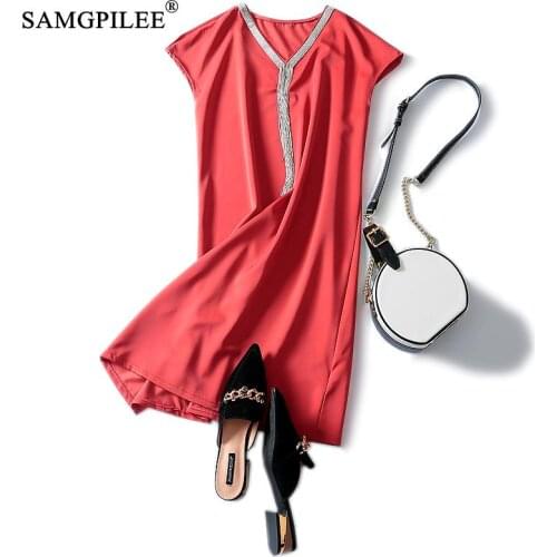 Summer Dress 2020 Casual Cherry Dress A-line Solid Sleeveless Tassel Mini Dresses Tank Empire O-neck Dresses Frocks For Women