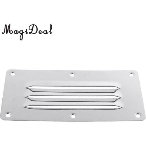 MagiDeal Replacement Marine Boat RV Yacht 3 Slots Louver Vent Cover Ventilation Boating Deck Hardware Accessories