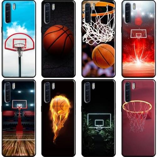 Basketball Basket Soft For OPPO A53 A31 A5 A9 2020 A1K A3S A5S A15 A52 A72 A91 F5 F7 Reno 4 Pro 2Z Case
