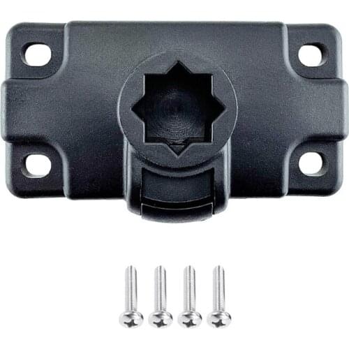 2xInflatable Kayak Fishing Rod Holder Mount Base Boat Canoe Accessory with Screw 95AF