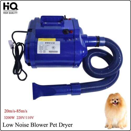 New LT-1090C-1 Pet Hair Dryer Dual Motor Low-Noise 3200W 20m/s-85m/s Wind Speed Dog Hair dryer