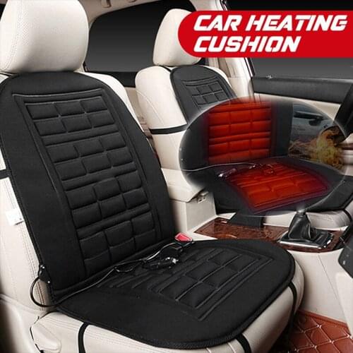 12V 30℃-65℃ 1PCS Heated Car Seat Cushion car heating cushion Winter car Cushions Fast Heated Adjustable Electric car Accessories