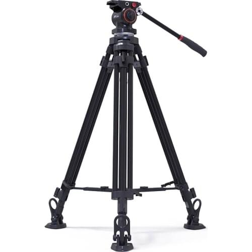 JIEYANG JY0708 Aluminum Professional Tripod camera tripod Hydraulic Damping Head camera tripod/Video Tripod/Dslr VIDEO Tripod
