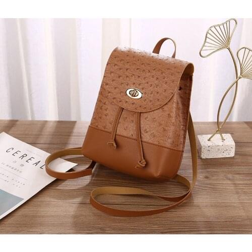 Small PU Leather Backpack Women Fashion Designer School Bags For Girls Female Travel Shoulder Bag Black Backpacks Sac A Dos Femm