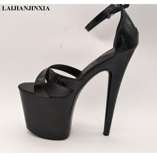 LAIJIANJINXIA Women Sandals Comfortable Sexy Women Shoes Classic Fashionable Womens Shoes Buckle Ankle Strap High Heels Sandals