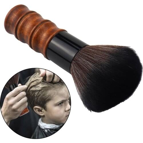 Neck Hair Brush Natural Fiber Cleaning Kit for Hair Sweep Hair Styling Tool