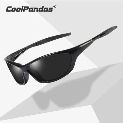 CoolPandas Polarized Cycling Sunglasses For Men Women Riding Safe Glasses Anti-Glare Fishing Eyewear UV400 gafas ciclismo hombre