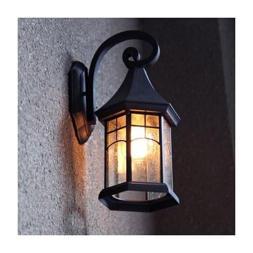 Type restoring ancient ways is waterproof outdoor lamps and lanterns is courtyard balcony stair exterior wall lamp