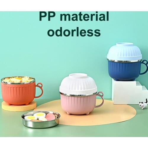 Rust-proof Stainless Steel Heat Insulated Lunch Container with Lid for School