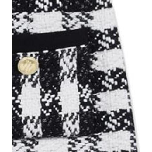 2020 Spring And Summer Checked Belt Slim Skirt (Belt not adjustable)