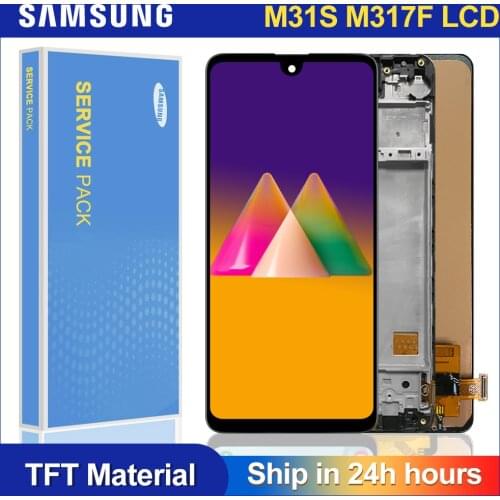 6.5 inch M317F LCD for SAMSUNG Galaxy M31S Lcd Display Touch Screen Digitizer Assembly Replacement For Samsung M317 M317F LCDS