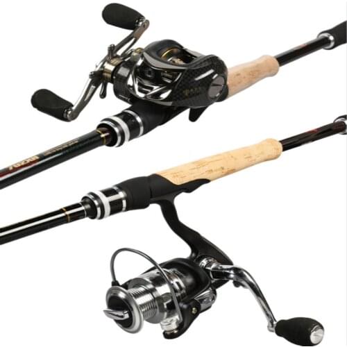 2.1m 2.28m 2.4m 2.19m Casting Fishing Olta Anchor Spinning Fishing Canne with Reel XH Power Sets Black Fish Fishing Tackle Pesca