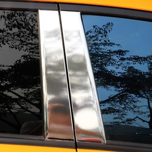 3D Stereo Carbon Fiber B-pillar Modified Car Stickers In The Column Plating Film Universal For Tesla Model 3 Bmw Ford Audi A3