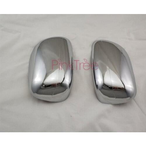 Acessories For Toyota Vios 2003 Corolla 2001 Chrome Side Wing Door Rear View Mirror Cover Car Styling