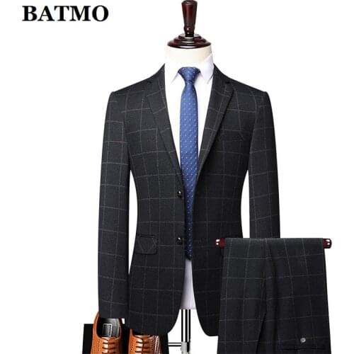 BATMO 2021 new arrival autumn high quality fashion men suits men,wedding suits,plus-size M-4XL 8965