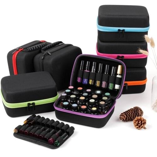 19 Slots 15ML Essential Oil Case for DoTERRA 3ML 5ML 10ML Bottle Holder Essential Oil Organizer Perfume Bottles Collecting Case