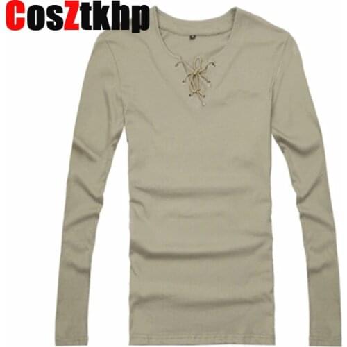 Anime Attack on Titan Eren Jaeger T-shirt Cosplay Costume Shingeki no Kyojin Long Sleeve / Short Sleeve Daily Casual Tee Shirts