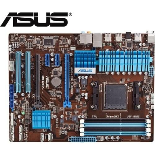 Used desktop motherboard for ASUS M5A97 DDR3 Socket AM3+ 32GB USB2.0 UBS3.0 SATA3 970 motherboard