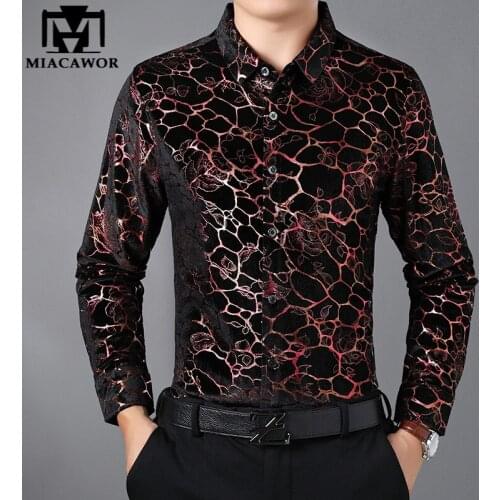 MIACAWOR Men's Long Shirts