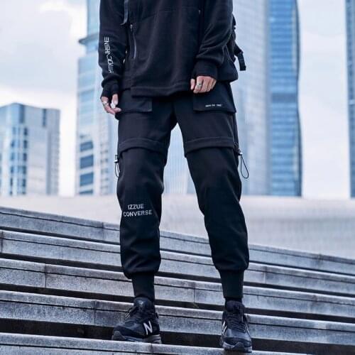 Men Trousers Jogging Military Cargo Pants Casual Outdoor Tracksuit Pants 2021 Autumn Fashion Loose All-Match Street Casual Pants