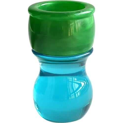 Dscosmetic blue ocean shaving brush handle