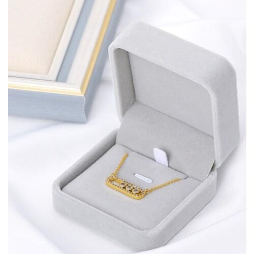 Wholesale Jewelry Box Wedding Engagement Ring Box For Earrings Necklace Bracelet Jewellry Case Gift Packing Available