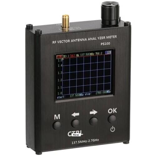 English verison N1201SA 137.5MHz-2.7GHz UV RF Vector Impedance Analyzer Meter Tester