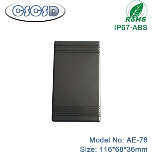 1lot (5pcs) 116x68x36mm CSCSD Black Plastic Project Power Waterproof Protective Case Junction Box