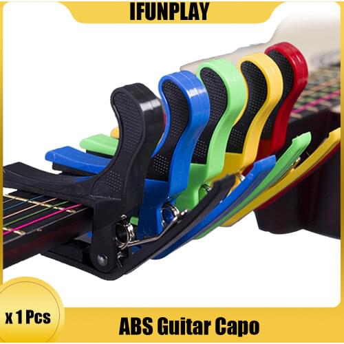 High Quality Guitar Capo Clamp Trigger Key Clip Capo Capotras for Acoustic Electric Classical Guitar Bass Capotraste para violao