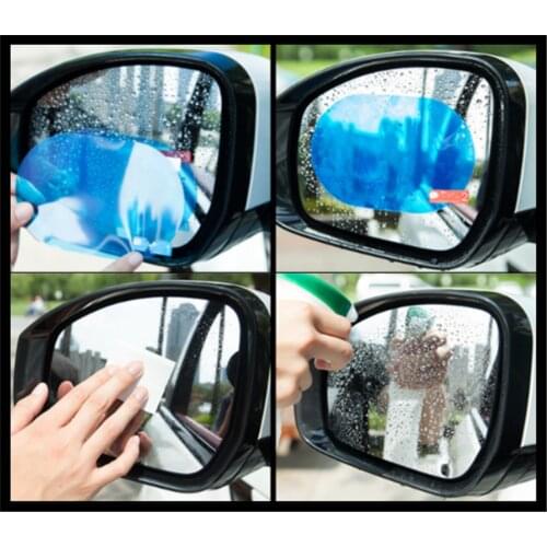 Car rearview mirror nano waterproof membrane anti-fog clear vision for Chevrolet Impala Chaparral Blazer Traverse Tahoe Equinox