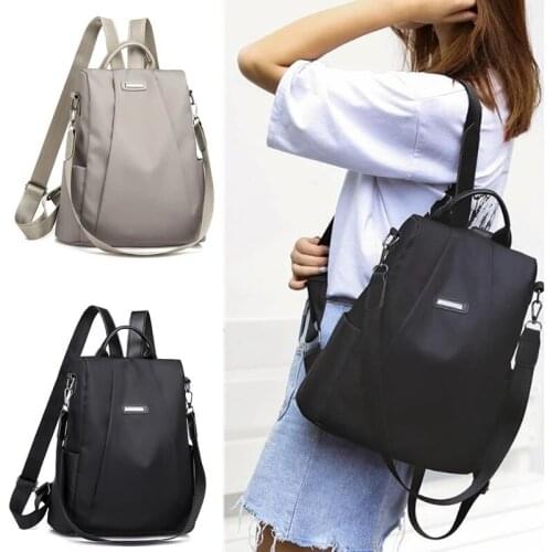 Women Anti-Theft 2021 New Korean Fashion Bags Female Nylon Oxford Girls Lager Capacity Shoulder School Backpack Bag