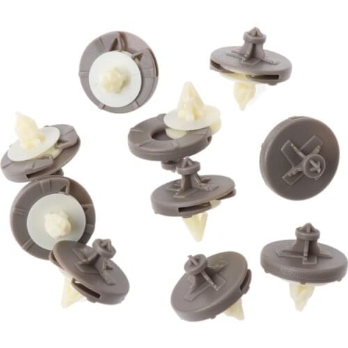 10 Pcs Plastic Door Card Clips For Trim Clips For Door Panel