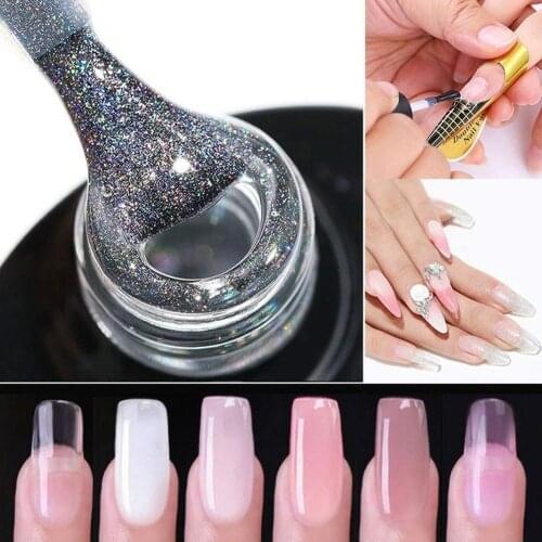 Acrylic Nail Gel UV Gel Nail Polish Manicure Fast Dry Nail Extension Art Pen Builder File Gel Polish Buffer Manicure Tool Kit