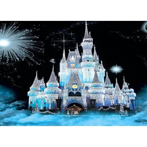 5D castle Diamond Painting Special Shape Rhinestone Partial Drill Picture Embroidery Cross Stitch Mosaic Art Crafts Home Decorat