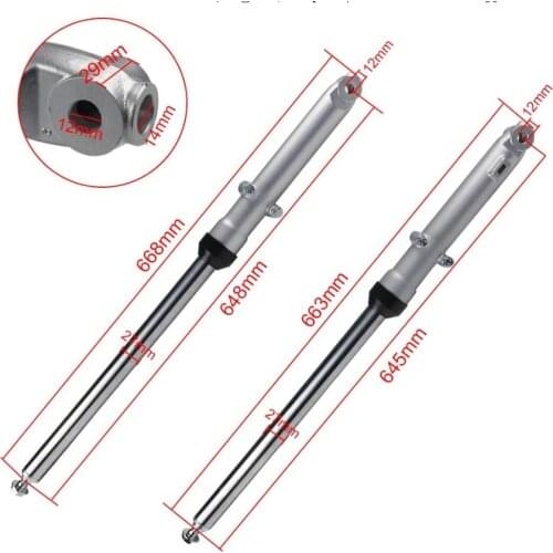 68.58 cm front fork tube absorber shock absorber shock absorber spring is suitable for Honda CG125 CT90 CT110 Motocross Bike