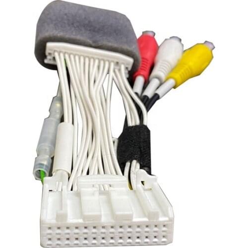 AV Video Audio Cable for Toy.ota Touch 2 and Entune OEM Monitors Head Units