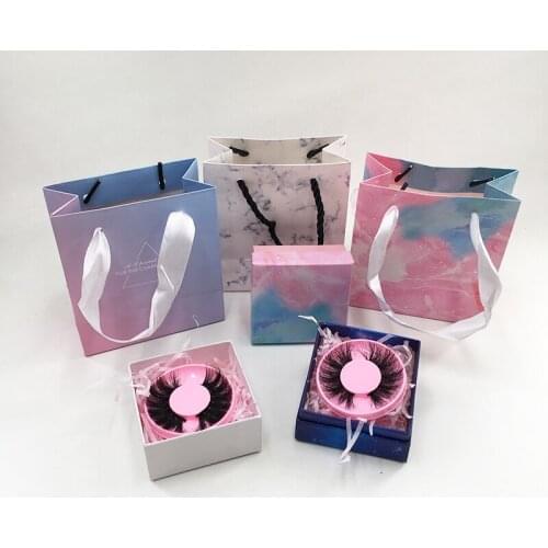 Private Label 3D mink eyelashes vendor lashes customized bag packaging boxes paper