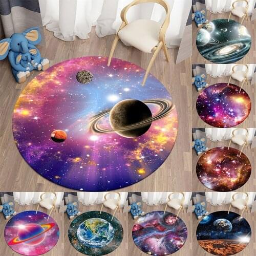 Color earth planet living room rug large anime rug bedroom decoration blue rugs round area rug runner rug circle rug carpet mat