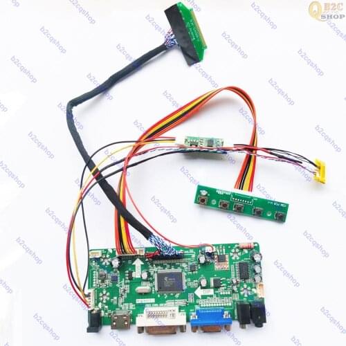 Diy NT68676 LCD Driver controller Board Kit for LP171WU5-TLB1 (TL)(B1) 1920X1200 HDMI-compatible DVI VGA Audio