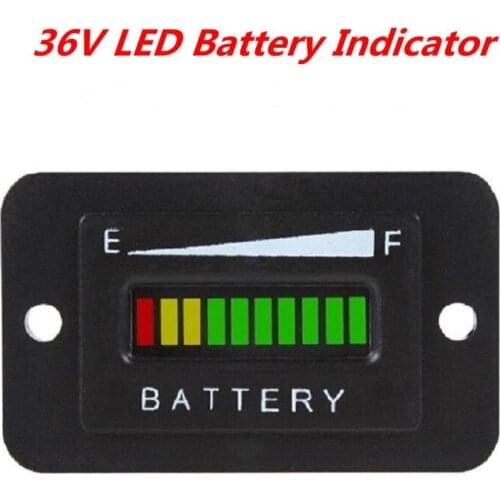 36V 36 Volt EZGO Club Car Golf Cart Battery Indicator Meter Gauge