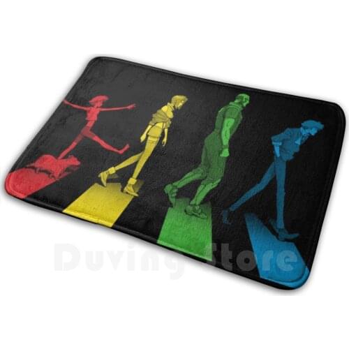 Cowboy Bebop Soft Non-Slip Mat Rug Carpet Cushion Cowboy Bebop Spike Fae Jet