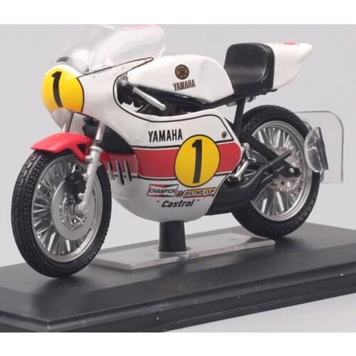1:22 scale tiny Yamaha YZR OW23 500cc WC 1975 rider G.Agostini Grand Prix racing bike Diecasts & Toy Vehicles models motorcycle