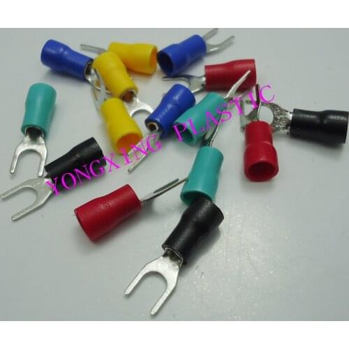 2016 new freeshpping SV1.25-4 Wire Connector Terminal Block Wire Copper Crimp ConnectorFerrule Pin Cord End Terminal