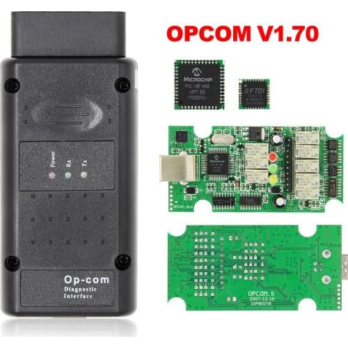 OPCOM V5 For Opel OP COM flash firmware update Car Diagnostic for Opel OP-COM 1.99 PIC18F458 CAN BUS OBD OBD2 Auto Tools