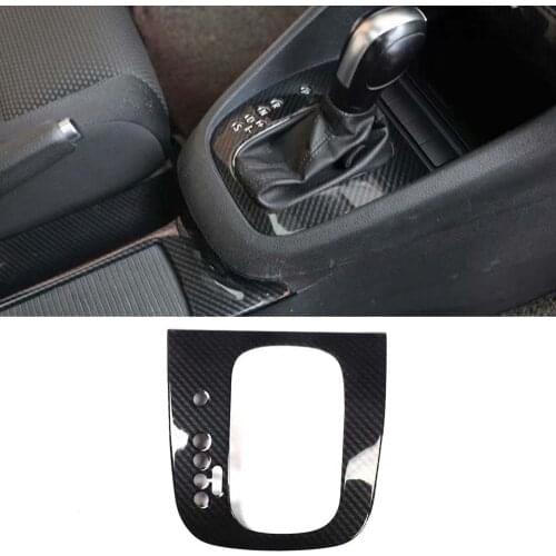 Car Gear Shift Panel Frame Trim Frame Styling For VW Golf 6 2010-2012 LHD and RHD Interior Auto Accessory Moldings